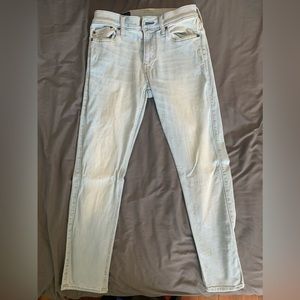 Hollister California skinny fit denim jeans 30x30 (light blue)